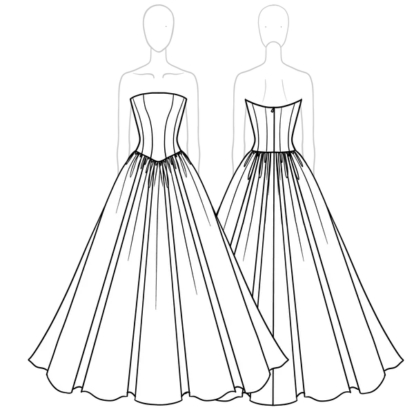 Alexa Dress illustration