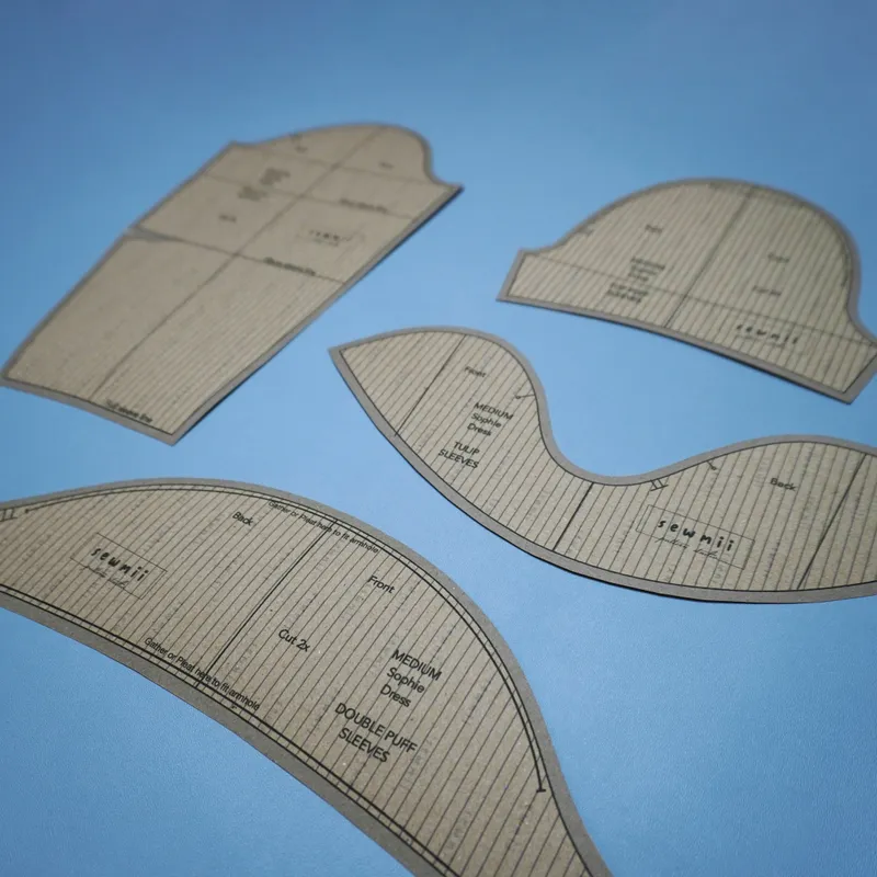 Sophie Dress pattern sleeves