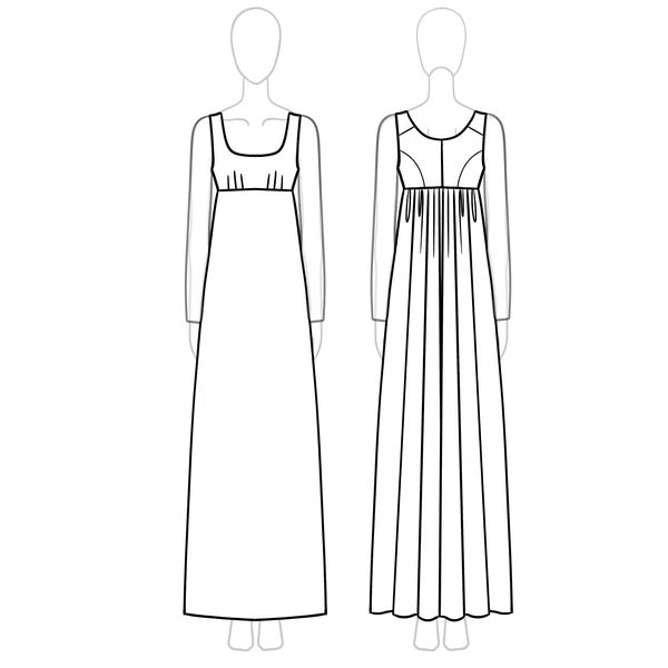 Sophie Dress illustration